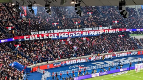PSG-Le Mans : les ultras du virage Auteuil quittent les tribunes après le retrait d'une banderole de soutien aux lycéens en grève