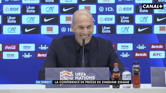 Zinédine Zidane après le nul des Bleus contre l’Italie: «Je suis content du contenu, pas du résultat car je pense qu’on méritait mieux»