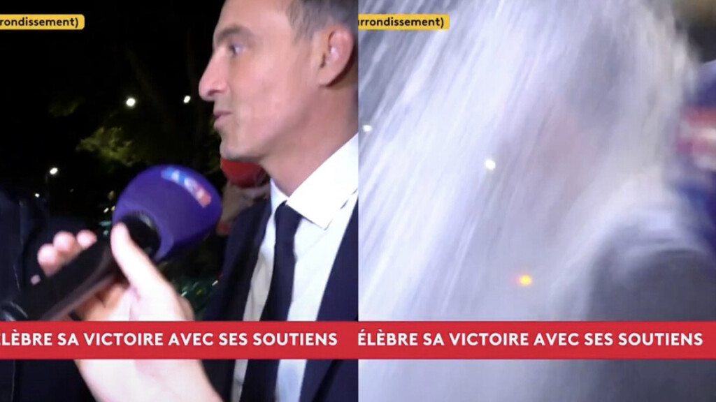 Raphaël Glucksmann enfariné en pleine rue après sa victoire à la primaire de gauche : son agresseur prend la fuite