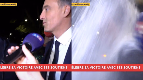 Raphaël Glucksmann enfariné en pleine rue après sa victoire à la primaire de gauche : son agresseur prend la fuite