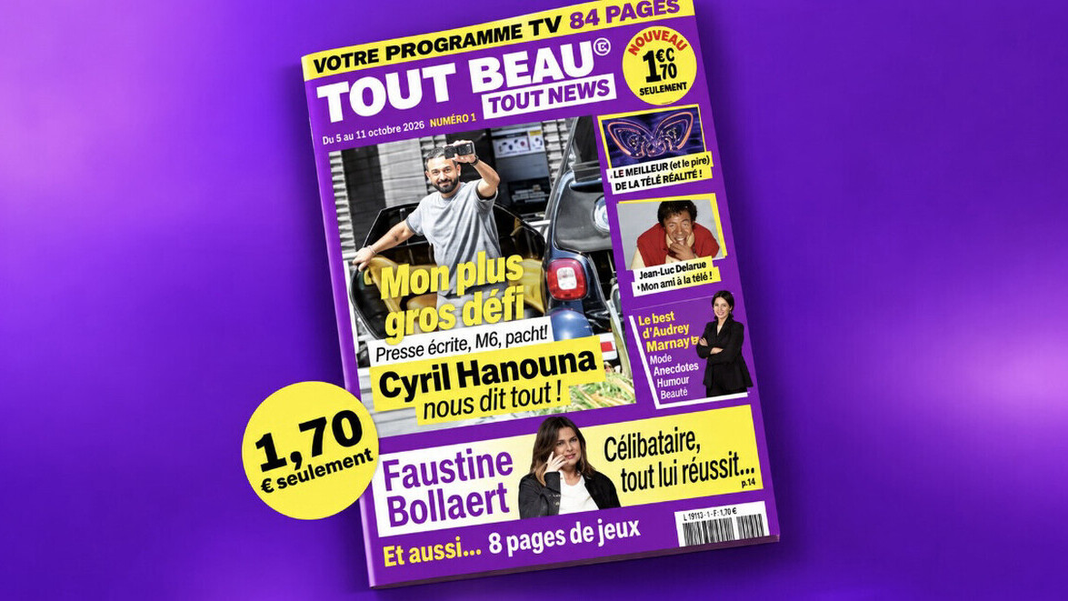 Déception pour Cyril Hanouna: son magazine «Tout beau tout news» s’arrête après seulement trois numéros