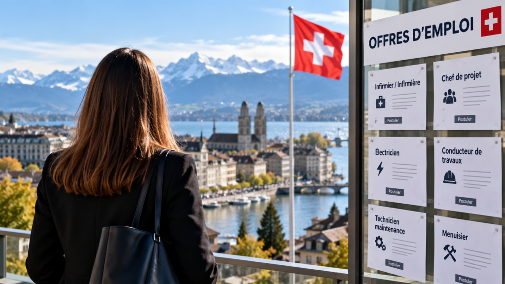 Emploi en Suisse : le chômage augmente de 5,4 %, mais les offres progressent de 18 %