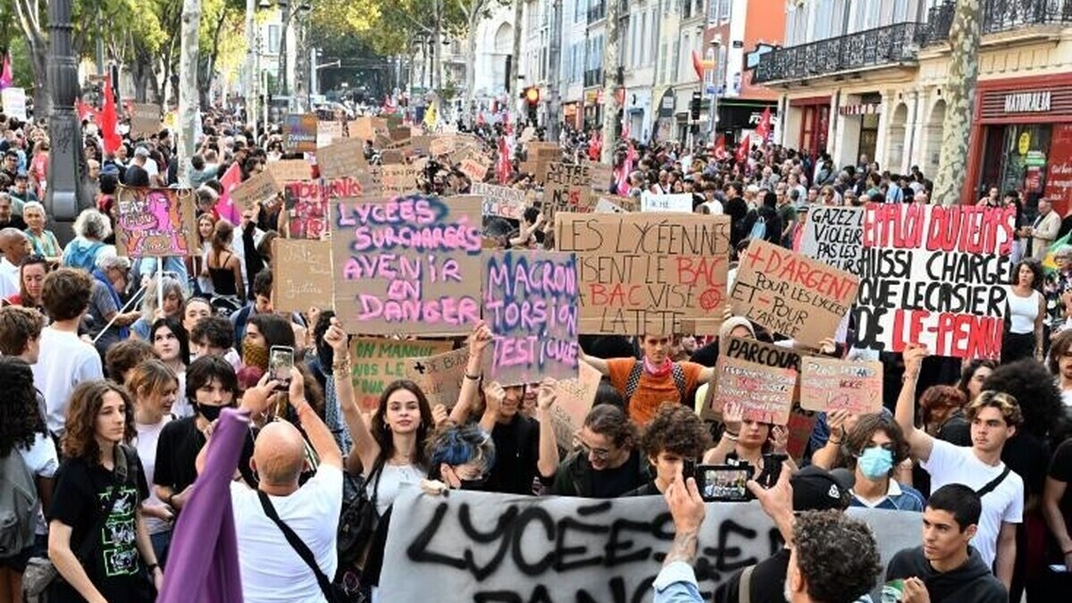 Mouvement lycéen : des syndicats enseignants appellent à la grève jeudi 8 octobre