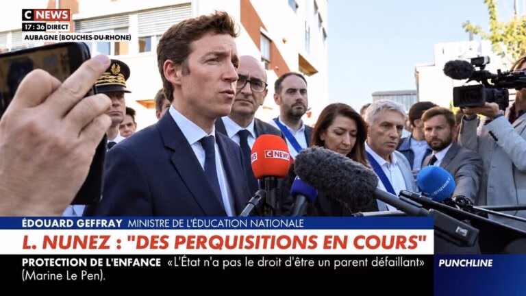 VIDÉO - «Samuel Bernard» et «Dominique Paty»: l’énorme bourde du ministre de l’Éducation nationale, qui confond les noms des deux professeurs assassinés