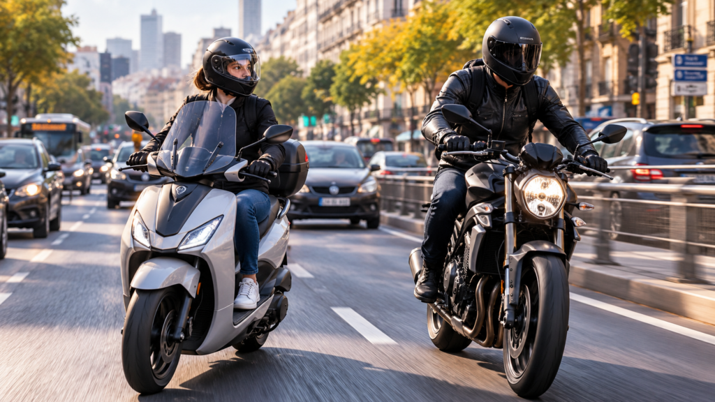 Moto ou scooter : lequel choisir pour circuler dans une grande ville ?