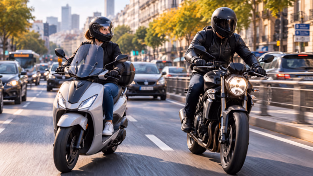 Moto ou scooter : lequel choisir pour circuler dans une grande ville ?