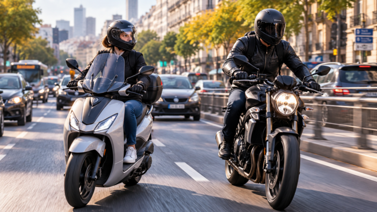Moto ou scooter : lequel choisir pour circuler dans une grande ville ?