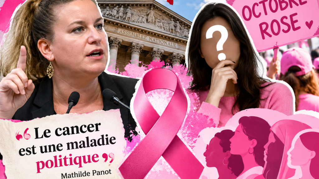 Octobre rose : Mathilde Panot refuse le ruban rose et provoque une polémique en dénonçant une « maladie politique »