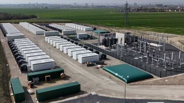Près de Reims, la plus site de batterie de France peut fournir 240 MW pendant deux heures — photo