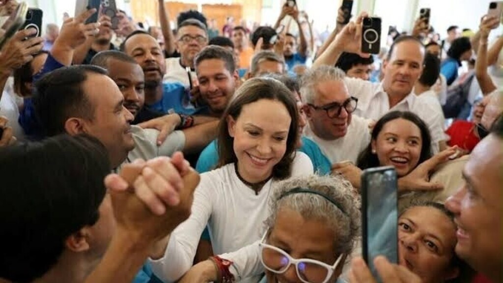 Venezuela : María Corina Machado fait son grand retour après près d'un an d'exil