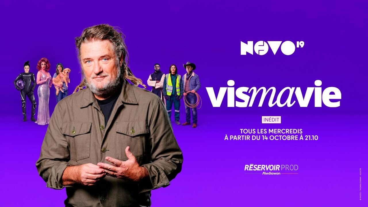 « Vis ma vie » revient sur NOVO19 avec Olivier Delacroix dès le 14 octobre