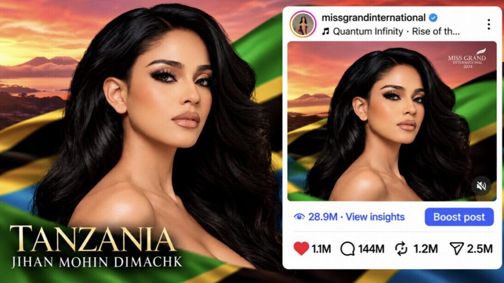 Miss Grand International: la Tanzanie couronnée, l’Afrique entre dans l’histoire et Instagram s’enflamme