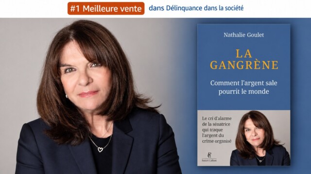 « La Gangrène » : le livre de Nathalie Goulet numéro un des ventes