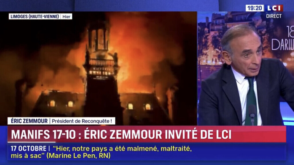 «Une horde de barbares maghrébins et africains» : Éric Zemmour provoque une polémique sur LCI, l’Arcom saisie