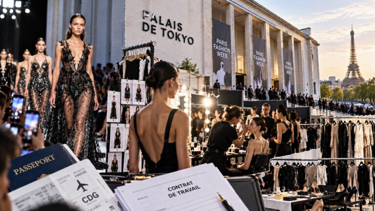 Paris Fashion Week: mannequins non déclarés, agences étrangères, défilés « off »… dans les coulisses du travail illégal