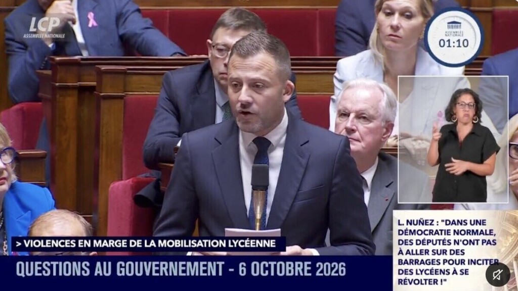 « Ils veulent tuer du policier » : Ian Boucard interpelle Laurent Nuñez, qui défend la loi « casseur-payeur »
