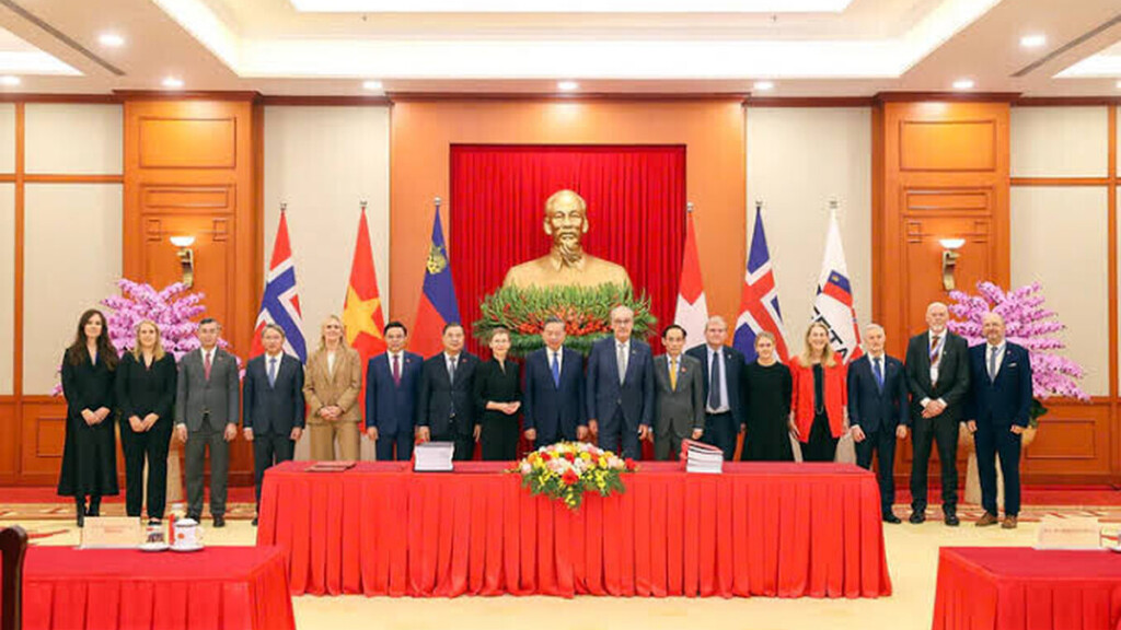 Le Vietnam signe un accord commercial historique avec quatre pays européens après 14 ans de négociations