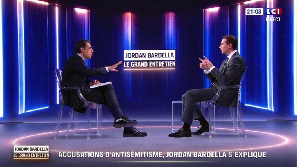 « Je ne vais pas plaider l’erreur de jeunesse » : Jordan Bardella contre-attaque sur LCI face aux accusations de Mediapart