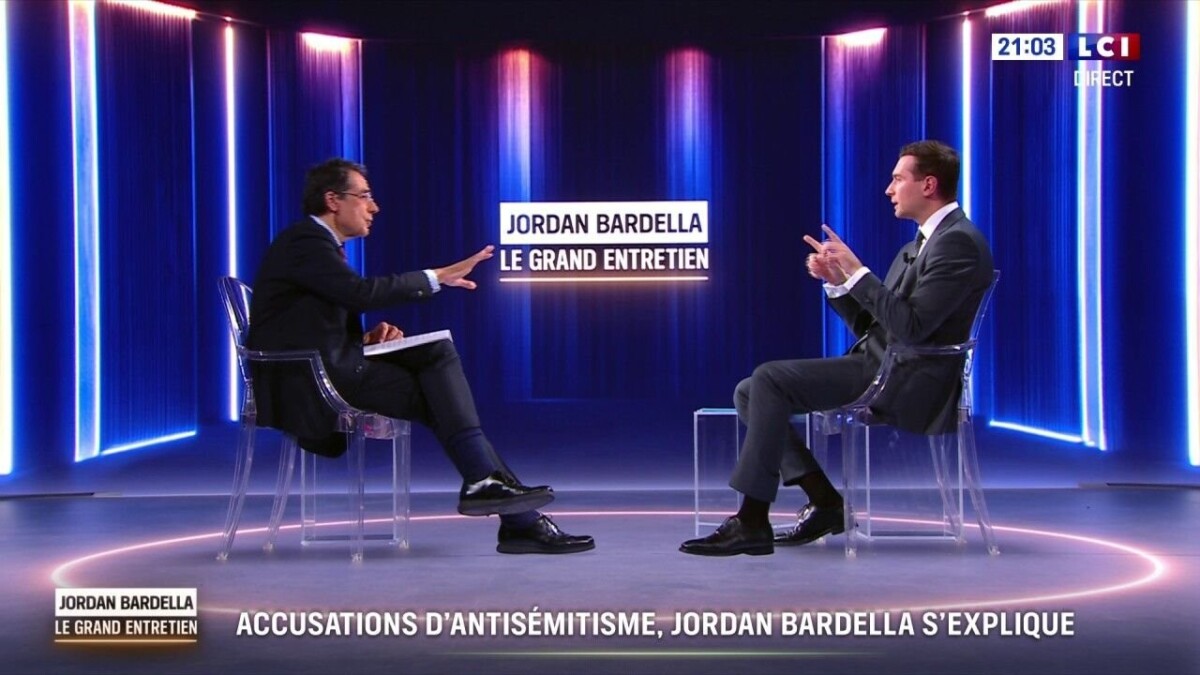 « Je ne vais pas plaider l’erreur de jeunesse » : Jordan Bardella contre-attaque sur LCI face aux accusations de Mediapart