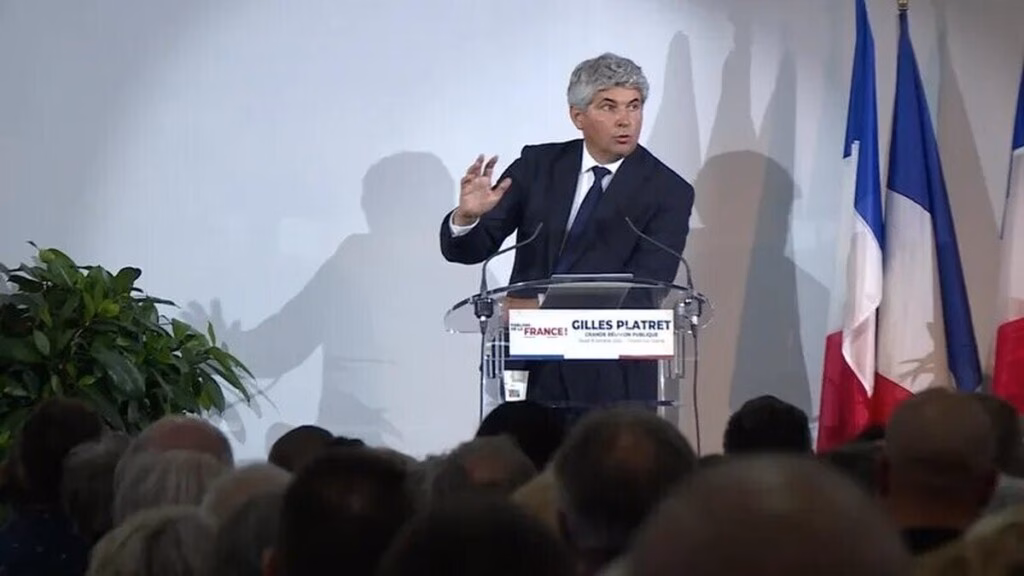 Présidentielle 2027 : Gilles Platret, maire de Chalon-sur-Saône, annonce sa candidature