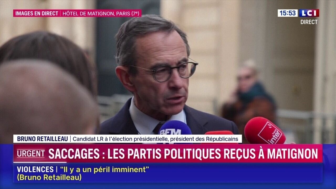 Réunion de crise à Matignon : Retailleau part avant la fin, Tondelier et Bompard étrillent Lecornu