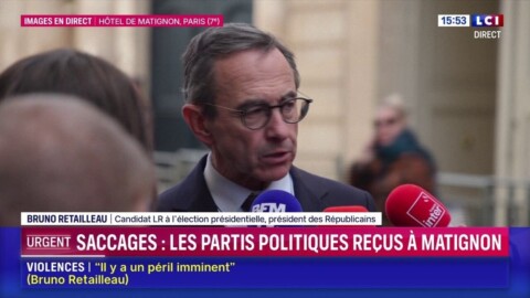 Réunion de crise à Matignon : Retailleau part avant la fin, Tondelier et Bompard étrillent Lecornu