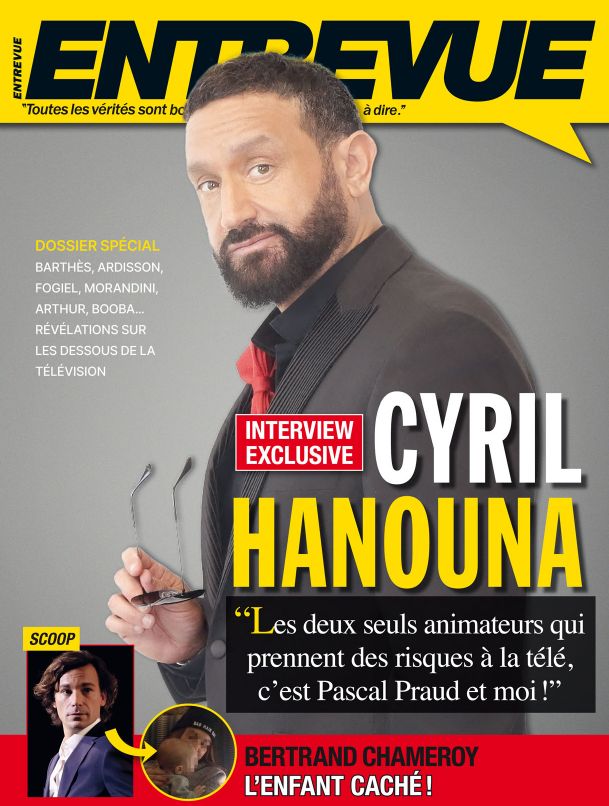 Couverture d’Entrevue n°344 : Cyril Hanouna