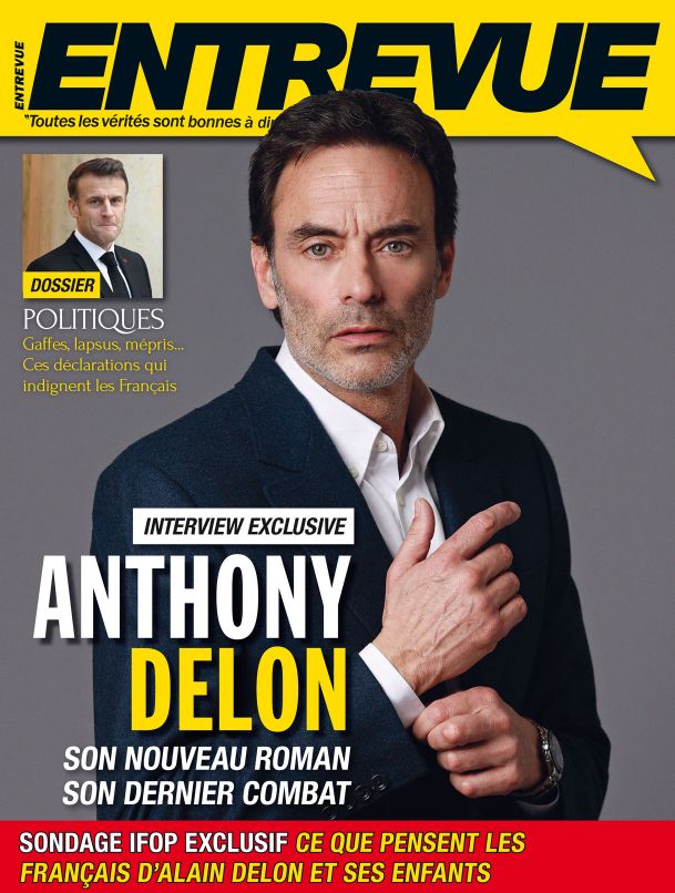 Couverture d’Entrevue n°346 : Anthony Delon